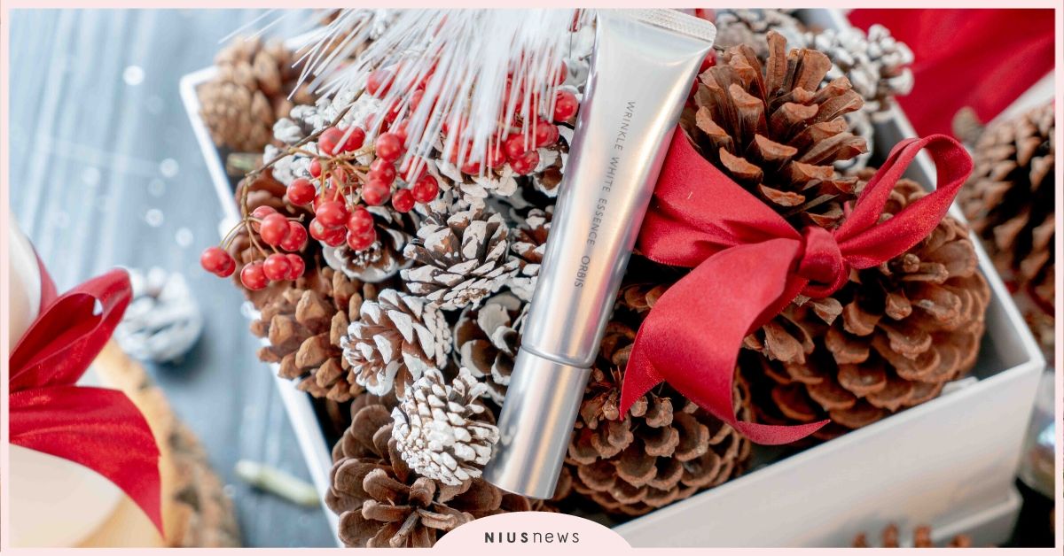 送給肌膚的聖誕禮，ORBIS全能盈白精華霜新上市! 保養、日妝、推薦