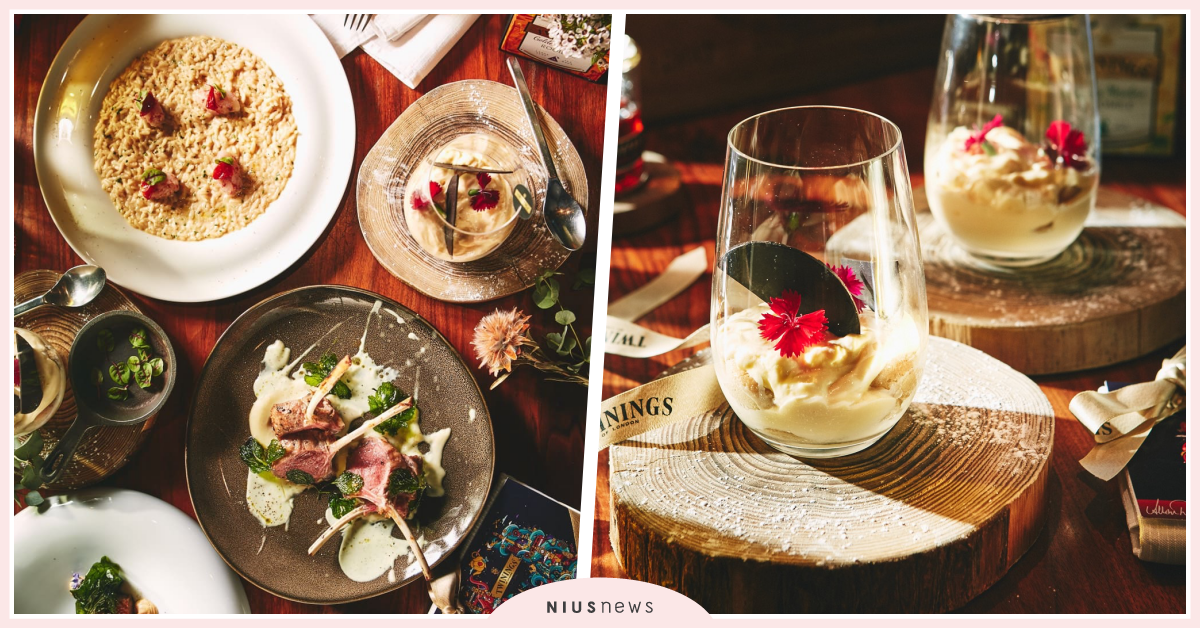 TWININGS聯手Osteria by Angie打造義遊味境茶饗！「英義混血」精緻料理客製出餐 歐風饗宴藝術上桌 全台首創精緻餐飲 Twinings、Osteria by Angie、康寧茶、美食、藝術