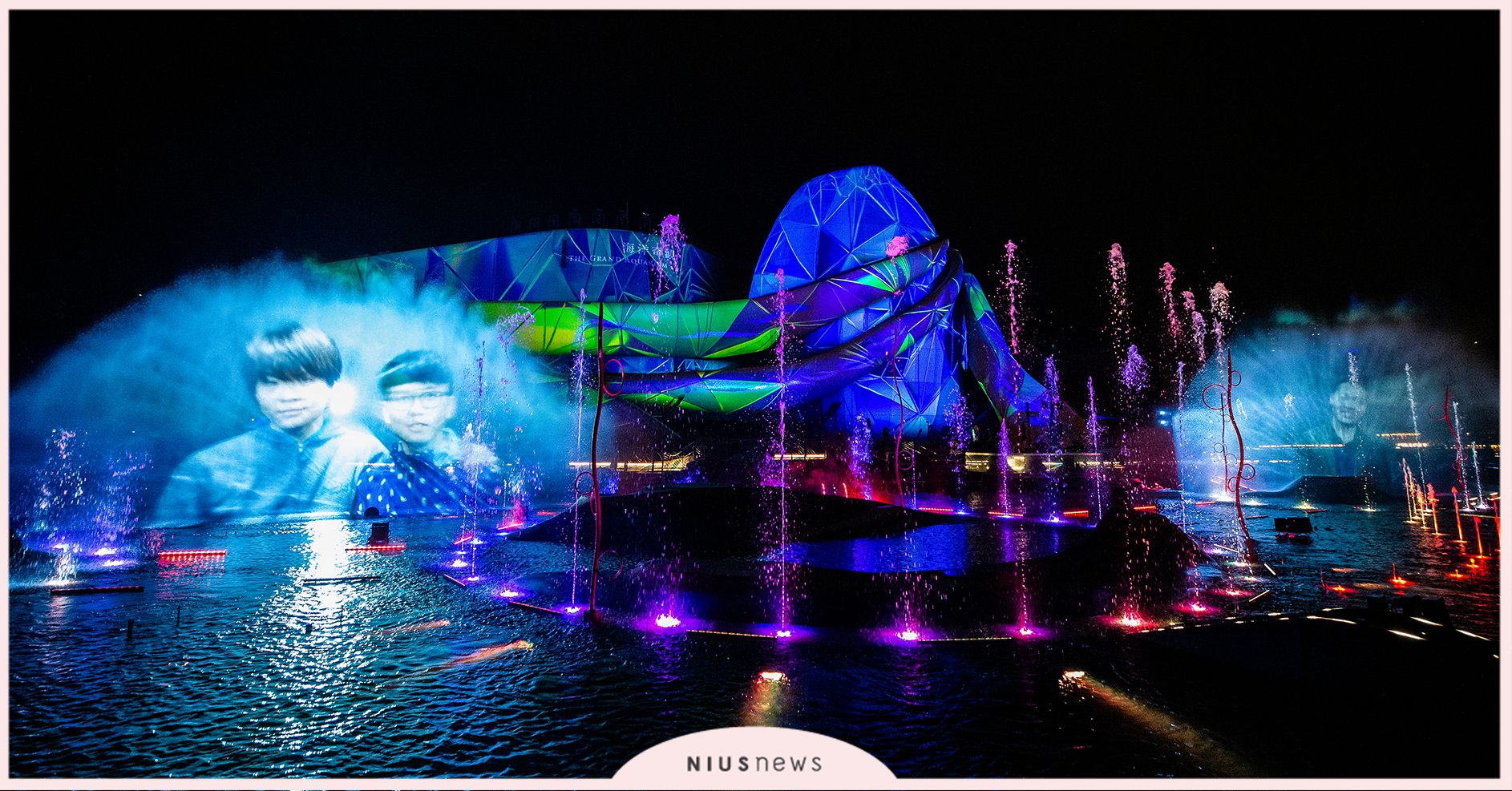 香港海洋公園正式推出「光影盛夜」 重新定義城中夜間娛樂體驗 香港海洋公園、光影盛夜、360度光雕投影匯演、OPX 體驗店