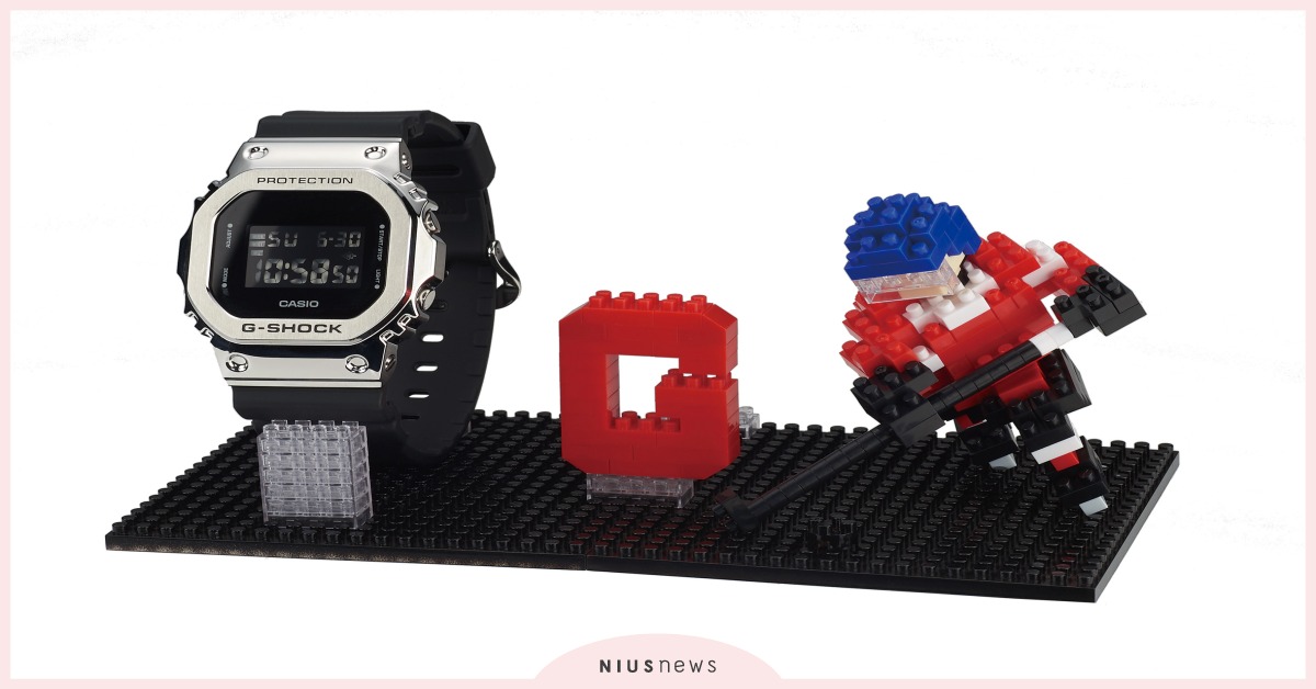G-SHOCK x nanoblock® 企劃  最強悍腕錶與最迷你的積木 超強聯名 G-SHOCK 、nanoblock®、積木腕錶、聯名