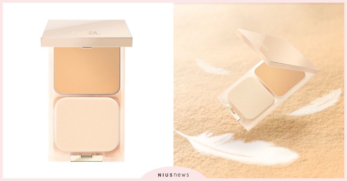 全新質感進化！羽絨般輕盈零粉感 EXCEL裸透美肌輕粉餅 全４色新上市 excel、粉餅、裸肌