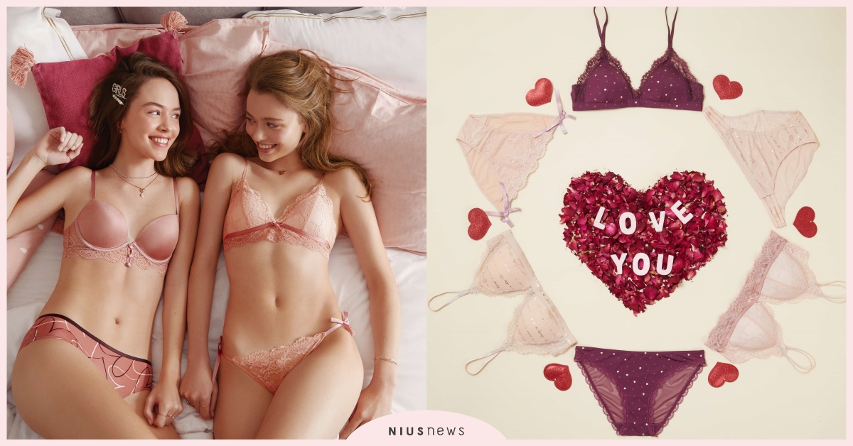 您有一封情書請查收~ 6IXTY8IGHT情人節限定: Love Letters ♥ 6IXTY8IGHT、情人節、內睡衣