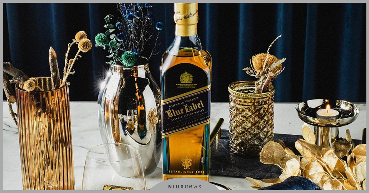 「劇院式」品酩體驗！  JOHNNIE WALKER打造「藍牌體驗會所 - 藍舍」  投影聲光 x 世界珍稀食材   JOHNNIE WALKER、藍牌