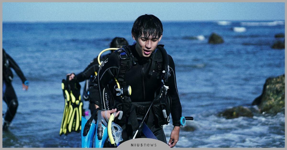 徐鈞浩節目自爆颱風天學潛水   直呼「覺得生命到這了！」   聲音直播、潛水、徐鈞浩