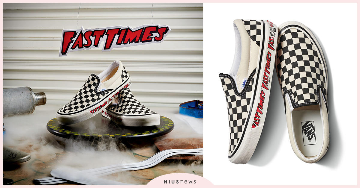 重溫80年代經典電影！Vans X Fast Times聯名登場 復刻經典鞋款、Fast Times Slip-On、聯名