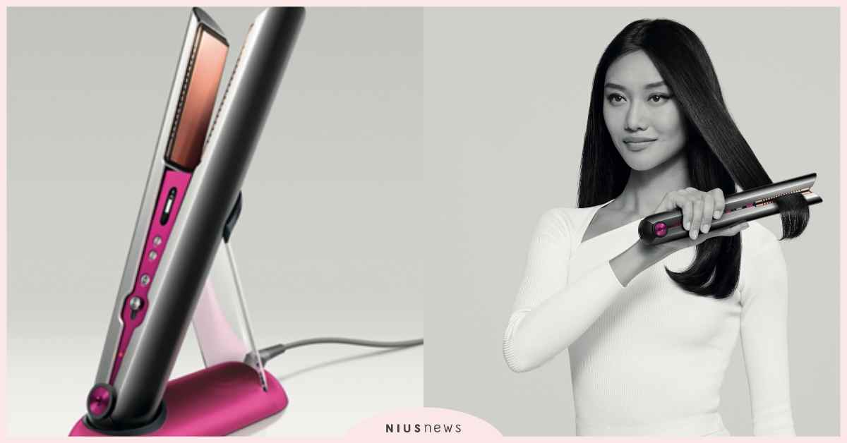 Dyson紐約發佈全新Dyson CorraleTM直髮造型器，唯一「包覆式彈性面板」聚集髮絲極致造型體驗！ Dyson、直髮造型器、包覆、熱傷害、有線、無線、造型