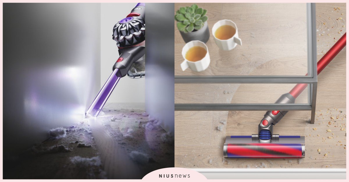 全新Dyson V8 Slim Fluffy+ 無線吸塵器登台 新一代輕量化吸頭 吸力強勁不減弱 Dyson、戴森、無線吸塵器、家電