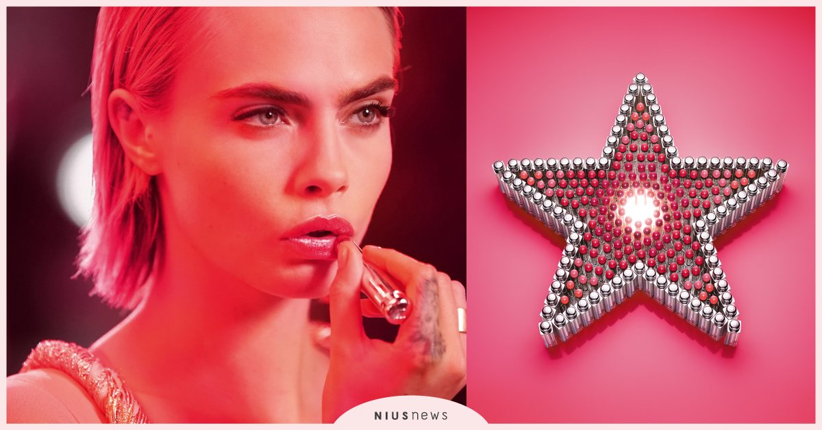 全新《迪奧癮誘幸運星唇膏》幸運星光 閃耀隨行！2020年04月13日閃耀上市 Dior、迪奧癮誘幸運星唇膏、迪奧線上快閃店