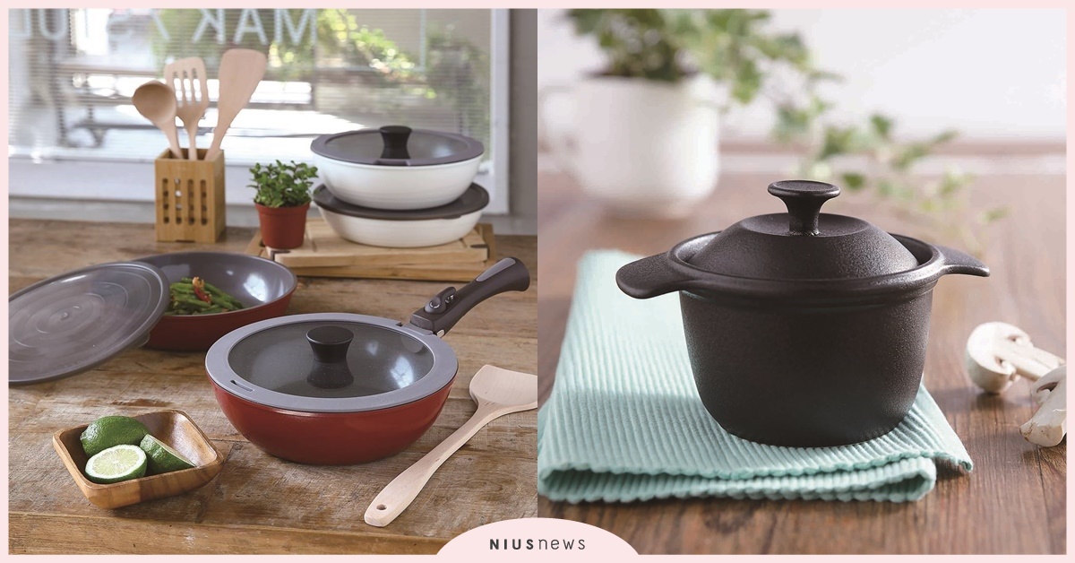 防疫在家煮，鍋具餐具單筆滿1000現折100，滿2000送釜鍋造型蓋碗組 HOLA、鍋具、餐具、廚具