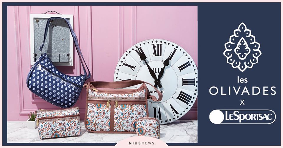 TRÉS CHIC ! 法國百年品牌les OLIVADES與LeSportsac共譜普羅旺斯風情 les OLIVADES、LeSportsac、包包