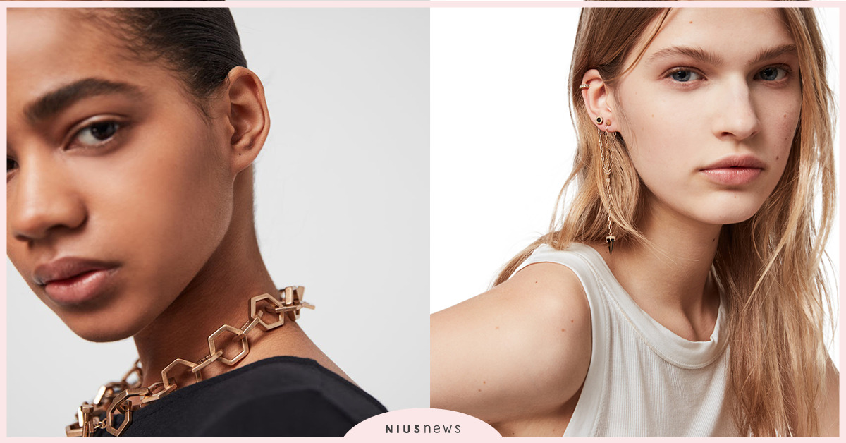  AllSaints Jewellery Collection 全新飾品系列首度登台 個性與優雅混搭 打造舉手投足間不容忽視的獨特魅力 倫敦時尚品牌、公羊骨頭、個性與優雅