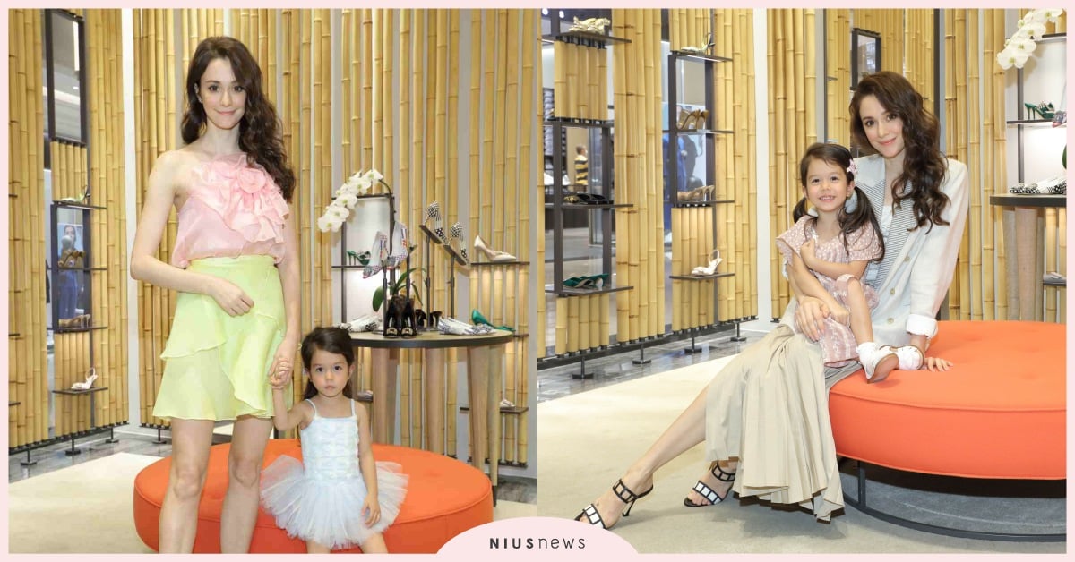 Manolo Blahnik 2020 春夏新品鑑賞會 瑞莎與女兒 Nika 甜蜜出席 Manolo Blahnik 、2020、春夏新品鑑賞會、瑞莎、女兒 Nika