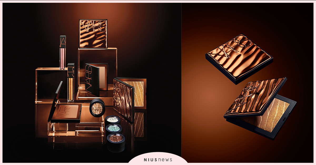 NARS 全新【金緻誘光系列】 小金盤在手 性感金緻小臉 一抹就有  NARS、小金盤、修容餅