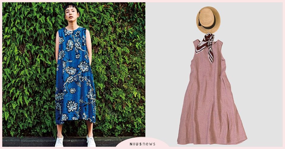 45R甜美女人推薦，寬闊鬆身剪裁夏日洋裝，體驗職人工藝的溫柔膚觸！   45R、洋裝、服飾