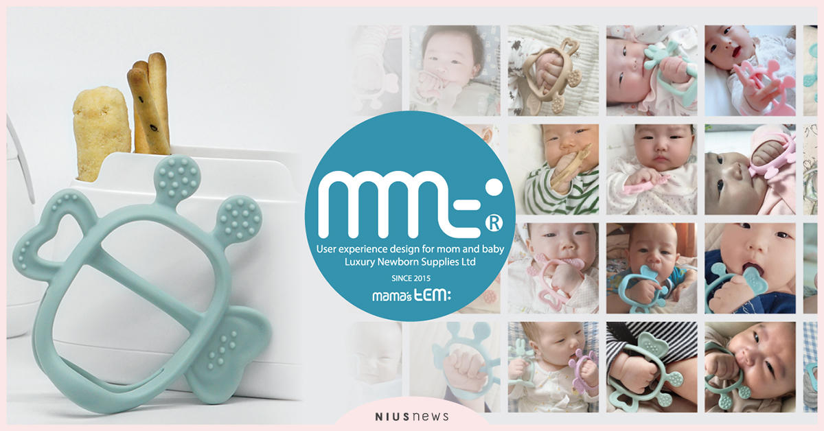 網路自然口碑狂燒！MAMA's TEM人氣「胖蜜蜂」固齒器韓國年銷10萬個！ MAMA's TEM、固齒器、嬰兒用品