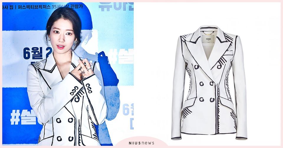朴信惠搶先穿搭California Sky，出席其主演新電影《#Alive》媒體發布會！ FENDI、朴信惠、Alive