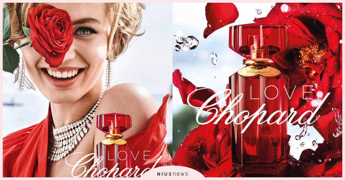 高端腕錶珠寶品牌，蕭邦Chopard推出新系列香氛LOVECHOPARD愛在蕭邦 蕭邦、chopard、愛在蕭邦、紅毯香水