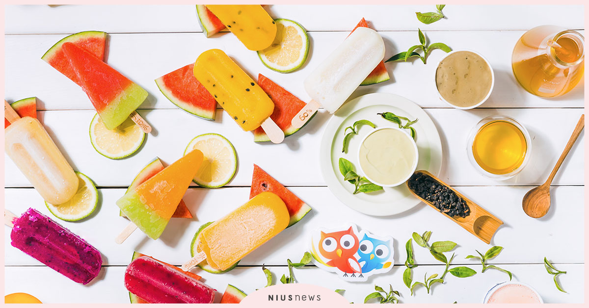 超可愛水果冰棒、好茶冰淇淋、檸檬雪酪，5種熱門冰品讓你健康的對抗夏天！ 冰棒、水果冰棒、雪酪、夏天、低脂