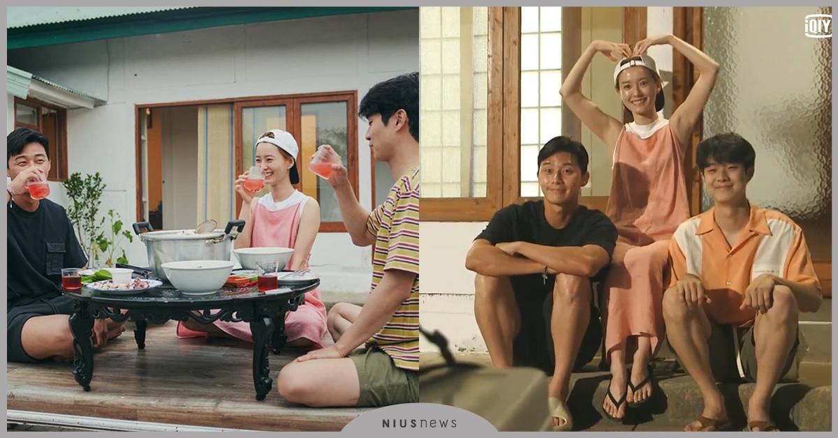 實境韓綜《暑假》朴敘俊與鄭裕美崔宇植合照，自嘲像電燈泡 ！ 暑假、 朴敘俊、 鄭裕美、 崔宇植、 韓綜、 實境綜藝、 金泰亨