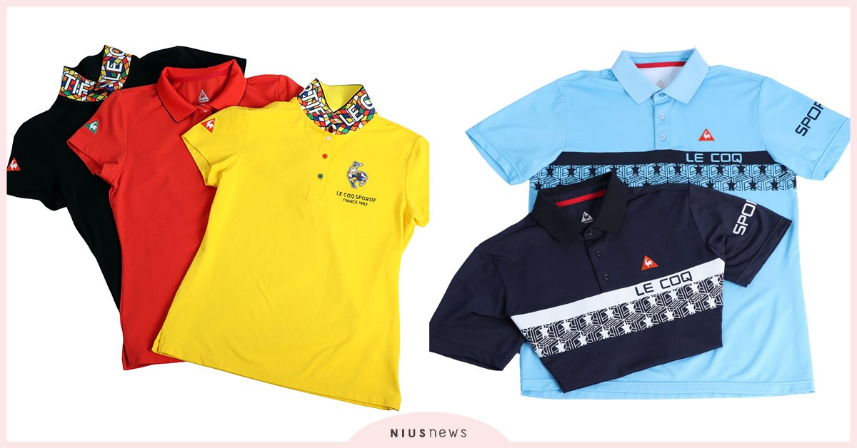 le coq sportif Golf 玩心大開，電玩系列打造時尚方塊公雞！ le coq sportif、大公雞