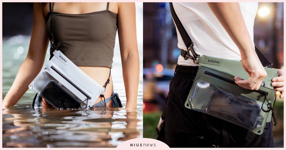 這個夏天最矚目的話題小包真正可攜帶物品下水的潮流聖品！AquaSeal 全境防水瞬扣包 AquaSeal 、防水、運動、背包