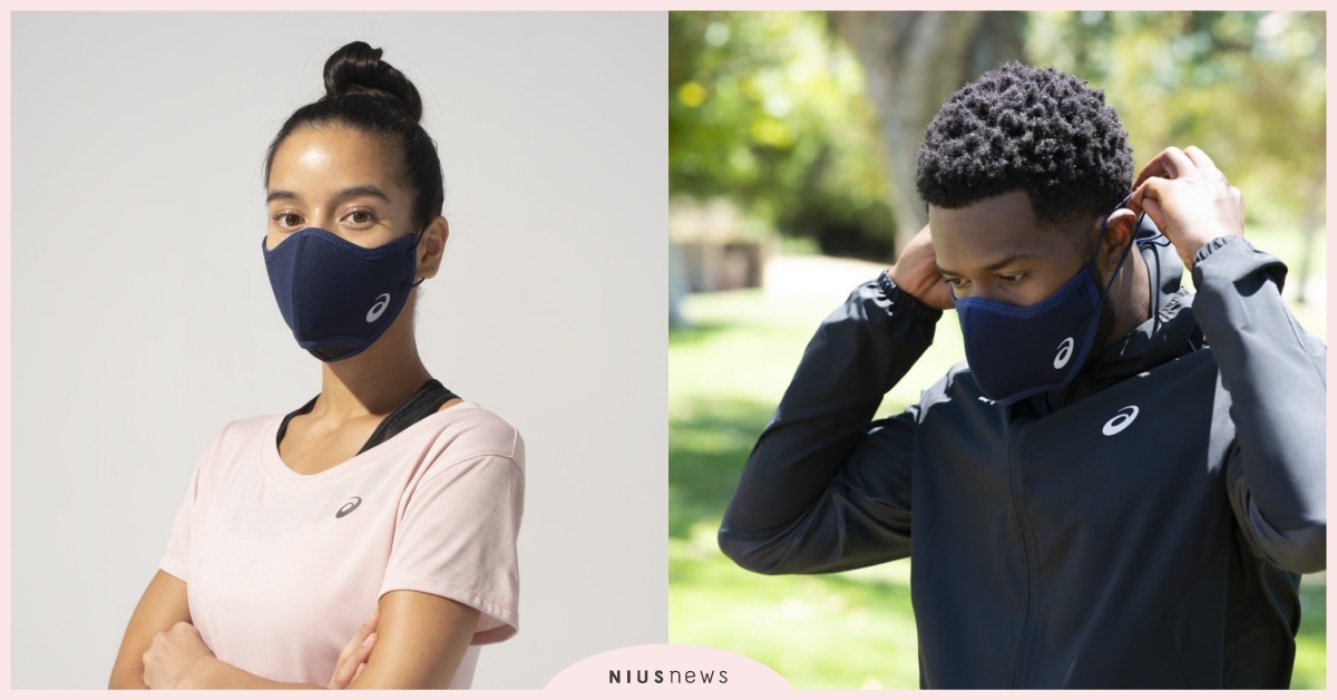 ASICS專為跑者研發，跑步口罩9月中旬上市 ASICS、跑者、跑步、口罩