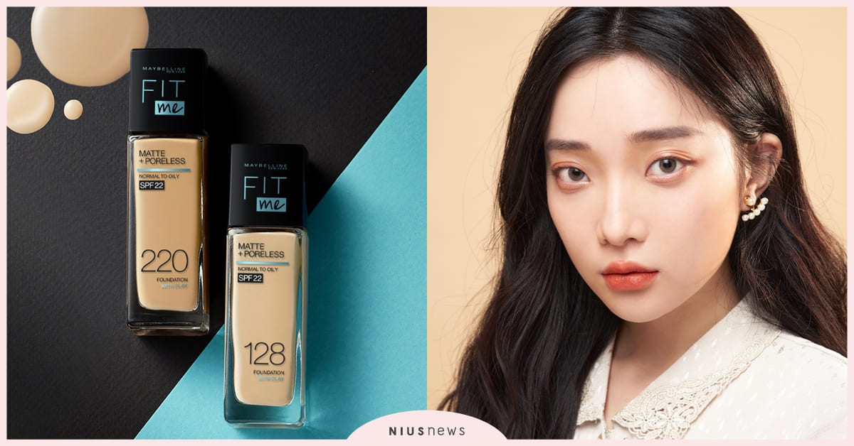 NO.1國民粉底液FIT ME反孔特霧粉底液再進化！全新控油登場，狙擊出油窘況 、媚比琳、ITME反孔特霧粉底液、FITME反孔特霧控油妝前乳、妝前吸油面紙、FIT ME水光奇蹟保濕妝前乳、開架喚顏凝露、超激細抗暈眼線液、小金蓋、楓紅棕