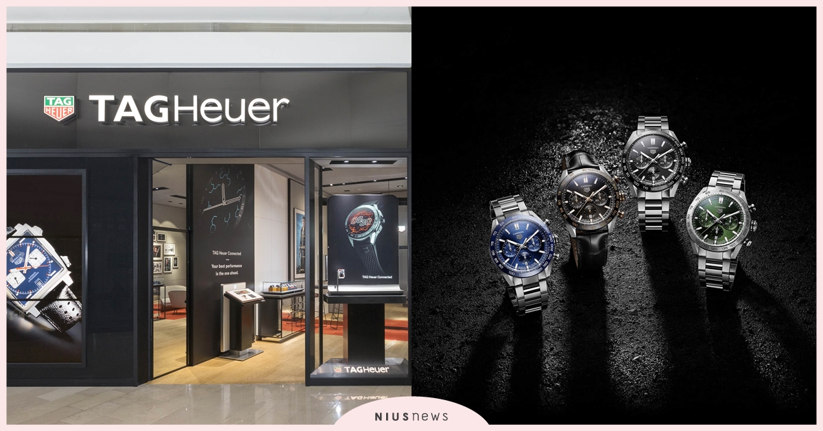 TAG Heuer 台北101專賣店全新開幕，全新進化Carrera Sport自動計時腕錶開創嶄新時代 TAG Heuer、台北101、Carrera Sport自動計時腕錶、手錶、精品
