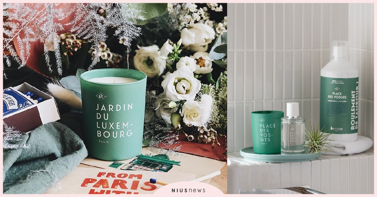 巴黎kerzon上市啦！以香氣開啟記憶迴路，重現女孩回憶中的迷人日常 室內香氛、香氛、居家香氛、巴黎、Kerzon