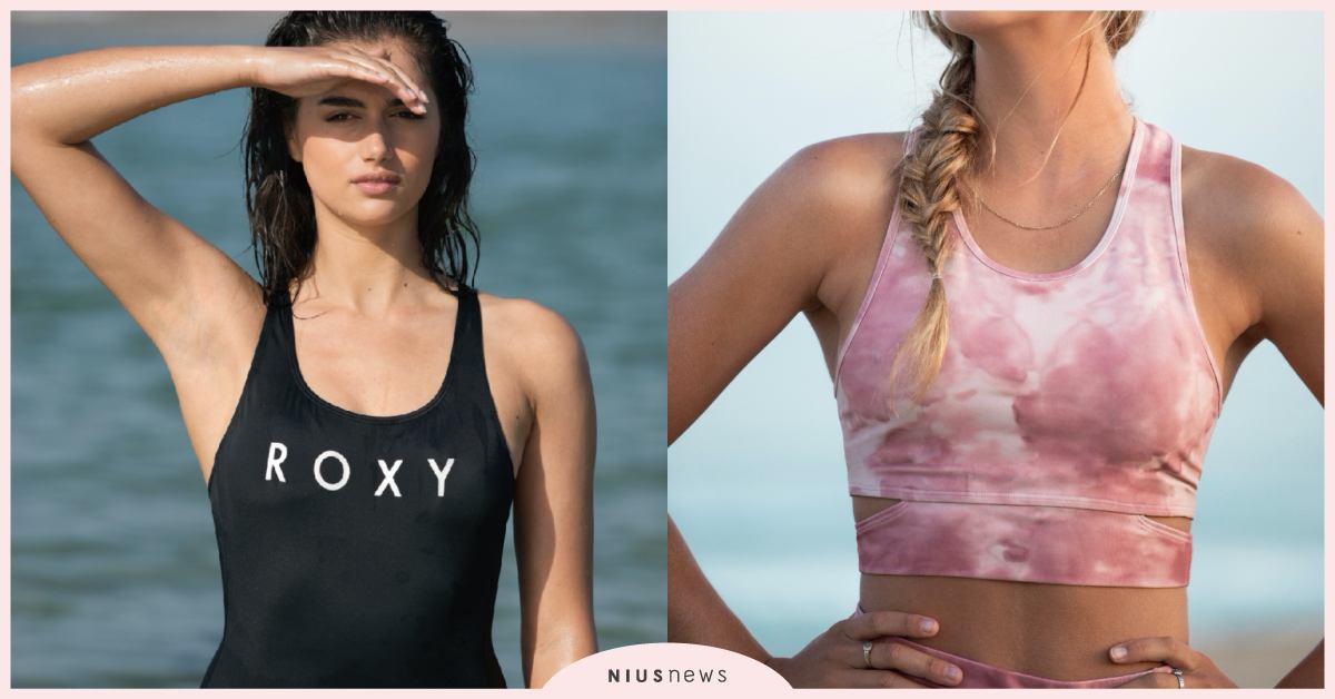 ROXY2020秋冬FITNESS健身系列全新上市！雲朵粉紅色打造甜美運動風，快乾防曬一次到位！ ROXY、FITNESS健身系列、快乾防曬