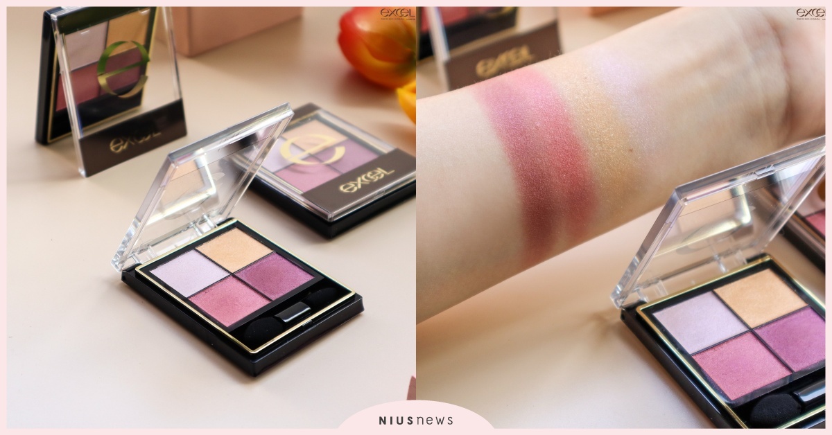 excel光綻時裳四色眼采，限定新色登場 春夏迎接鮮嫩果汁色！幻紫甜柚演繹日系溫柔 excel、眼采、春夏迎