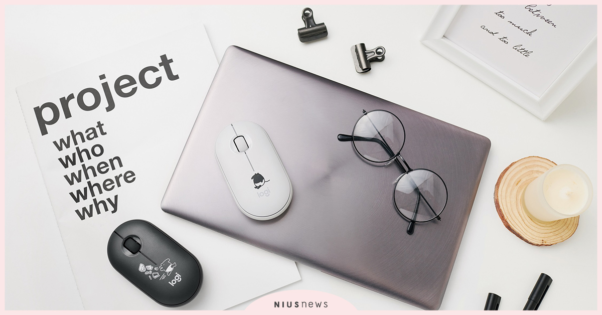 羅技攜手厭世教主馬來貘推聯名滑鼠 ，快來感受 Pebble M350鵝卵石滑鼠的無限貘力！ 馬來貘、無線滑鼠、鍵盤、耳機