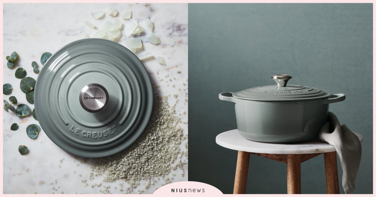  LE CREUSET引領潮流，高雅莫蘭迪打造廚藝食尚態度! LE CREUSET、莫蘭迪、鑄鐵鍋