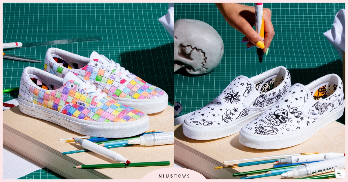 激發你的創意！VANS U-COLOR 系列打造專屬鞋履 VANS、鞋子、時尚