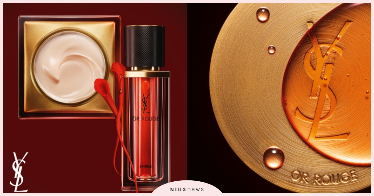 YSL全新 OR ROUGE 金緻奢華賦活系列，紅色奇蹟逆齡重生  YSL、OR ROUGE、金緻奢華賦活系列、紅色奇蹟、逆齡重生 