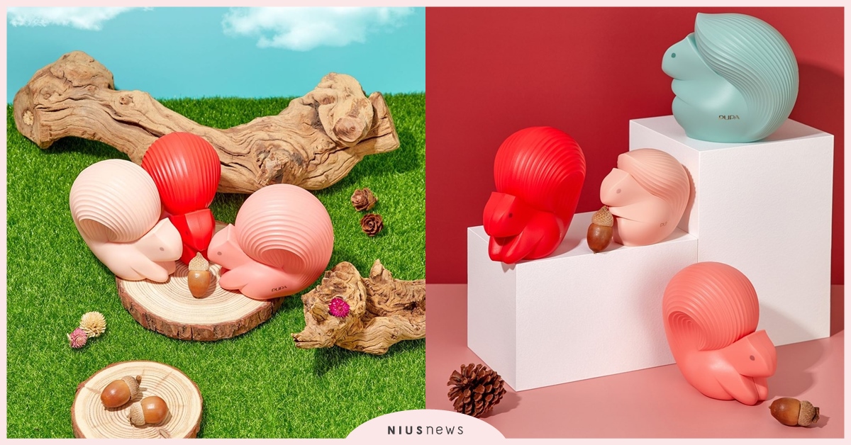 響應綠色時尚加入非洲植樹計畫！PUPA限量「小松鼠彩妝盒」迷你森友會可愛到尖叫  彩妝、非洲、松鼠