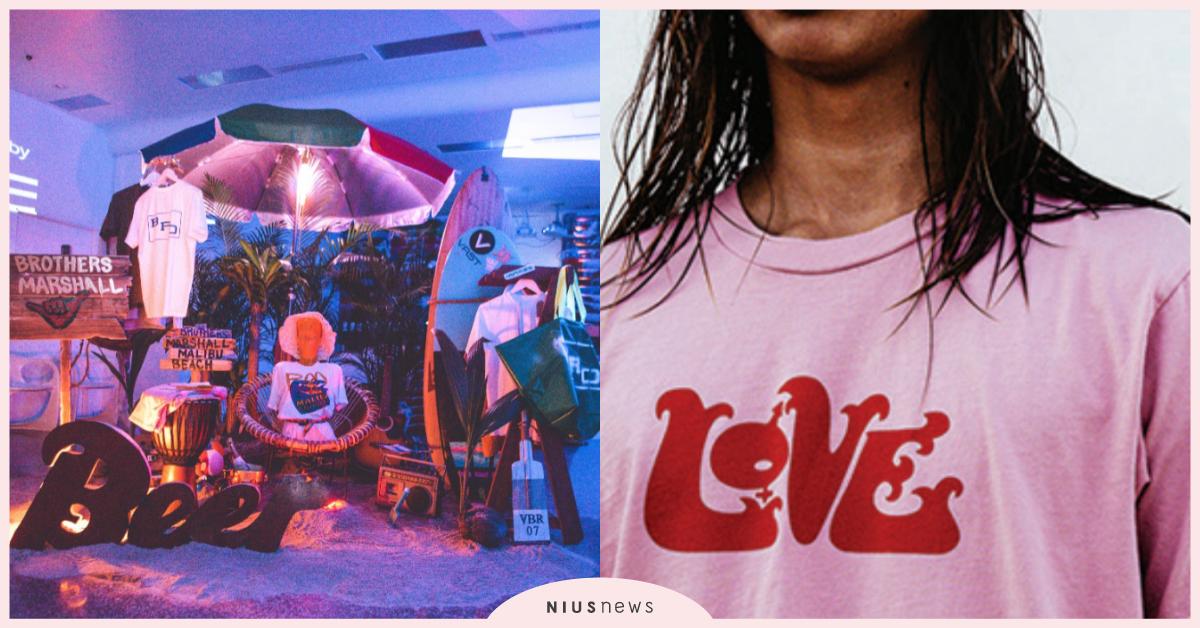 一起成為Bro！加州衝浪品牌Brothers Marshall 10/16-11/8快閃西門 衝浪、 海灘、 西岸、 加州