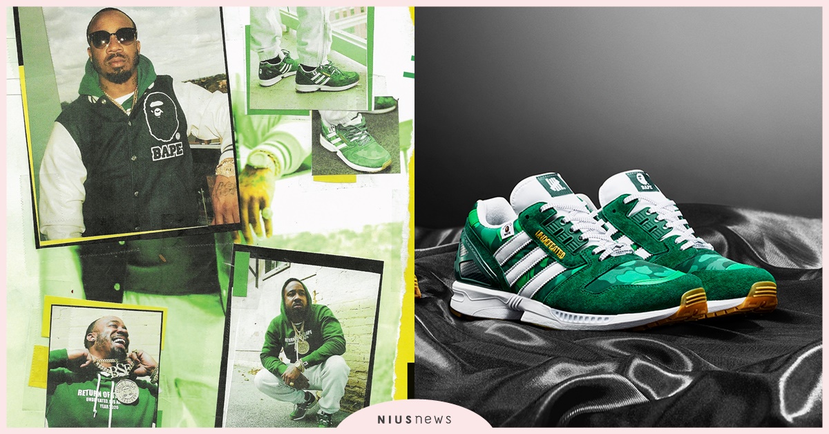 ZX 8000 BAPE® × UNDFTD三方聯乘11月14日重磅登場！ ZX 8000 BAPE®、UNDFTD、聯名、重磅登場、運動鞋