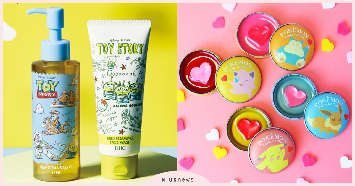 樂天市場精選卡通聯名彩妝，萌度破表少女秒融化！ 樂天市場、卡通、聯名彩妝