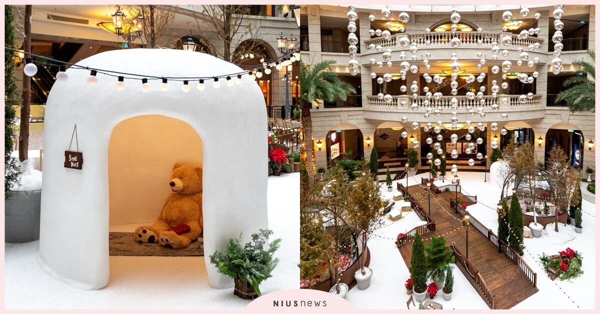 歡迎來到白雪森林！BELLAVITA寶麗廣塲一年一度的聖誕佈置帶給你溫馨幸福的浪漫氛圍！ BELLAVITA、聖誕節、信義區