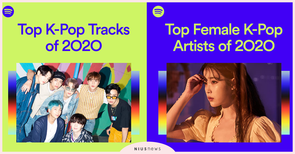 Spotify揭曉BTS，獲全球最多串流收聽次數團體 Spotify、BTS、KPOP、BLACKPINK、TREASURE、AleXa、BIBI