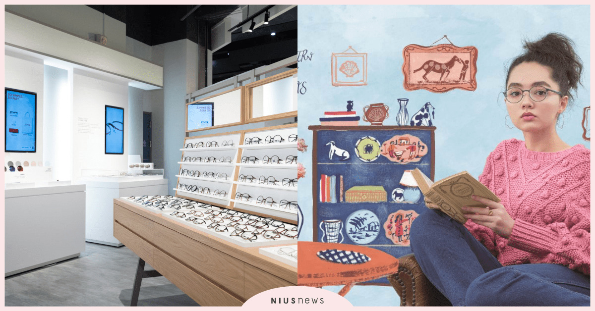 JINS x 英國藝術家Polly fern聯名眼鏡繽紛上市！把插畫放入鏡框，秋冬最in穿搭配件！ JINS、Polly fern、聯名眼鏡、插畫