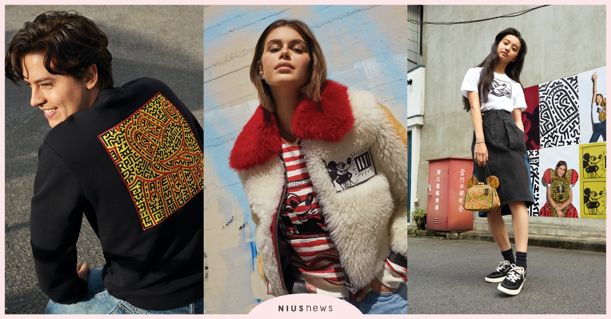 COACH隆重呈獻DISNEY MICKEY MOUSE x KEITH HARING聯名系列，形象廣告由 Kaia Gerber、Cole Sprouse、Kōki木村光希等人演繹！ COACH、DISNEY MICKEY MOUSE、KEITH HARING、聯名系列、Kaia Gerber、Cole Sprouse、Kōki木村光希