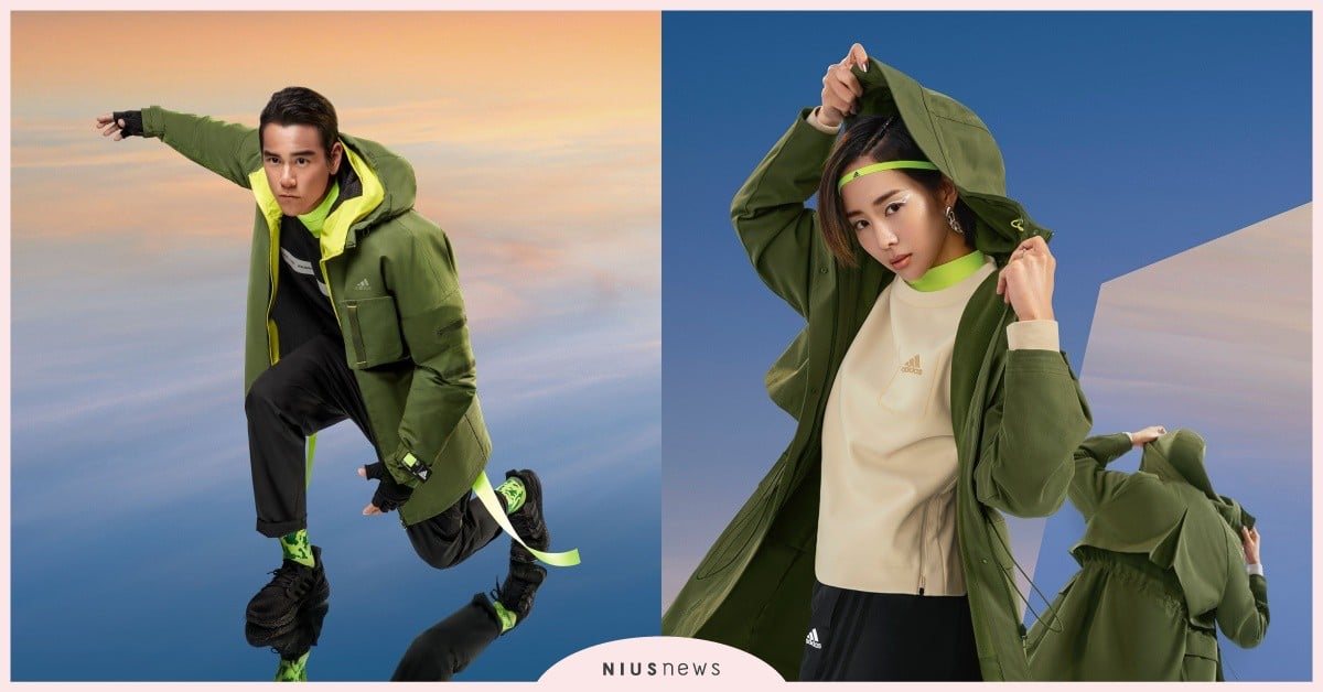運動穿搭新風範！adidas Future of Sportswear系列搶眼上市：彭于晏、張鈞甯大秀亮眼撞色都會時尚 adidas、新品、彭于晏、張鈞甯、撞色