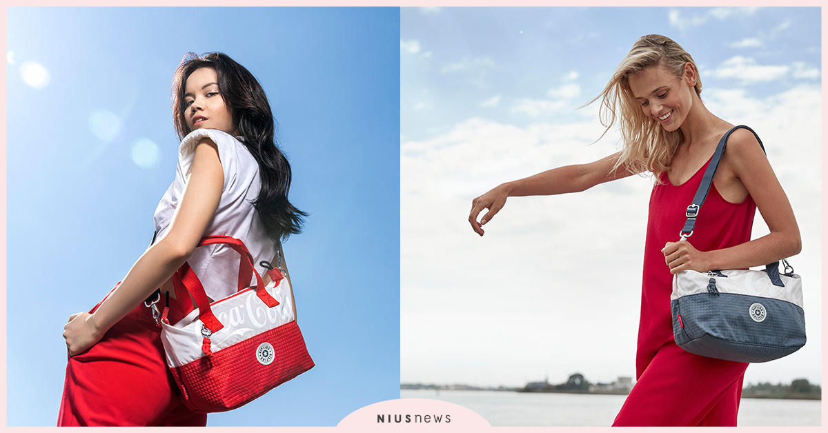 Kipling2021春夏「心」主張，實踐Live.Light輕生活，與Coca-Cola聯名系列暢快登場 KipLing、翻玩色系、永續生活、可口可樂