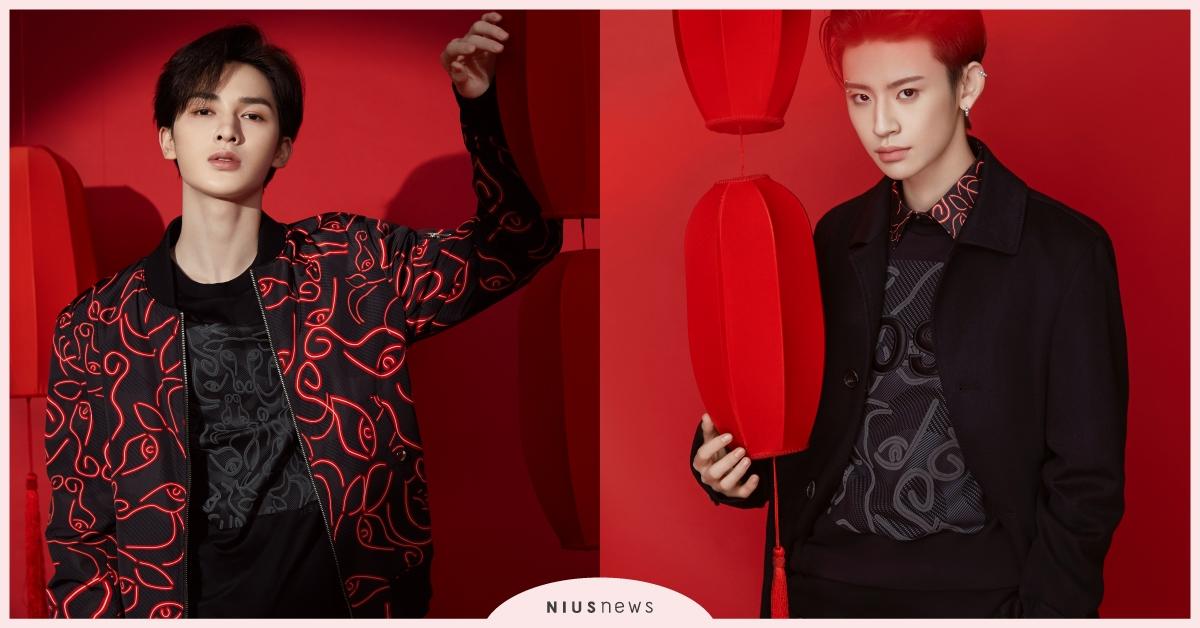 2021新年BOSS系列：品牌代言人李易峰、品牌大使朱正廷及王琳凱呈現新春時尚 夾克、精品、2021