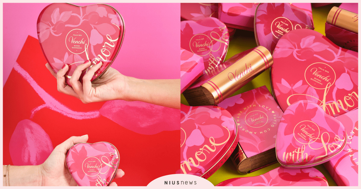 「愛是上天給予所有人的禮物！」  Venchi推出情人節系列禮盒 ，打造愛的多重滋味！   Venchi、情人節系列、禮盒、愛的多重滋味