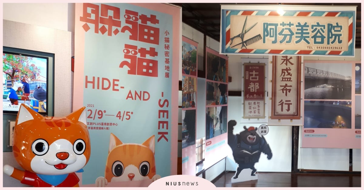 貓奴融化！小猫秘密基地在臺南，春節最有趣的貓咪樂園 台南、貓咪樂園、台南市政府觀光局