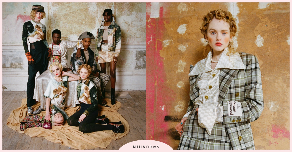 Vivienne Westwood 21/22秋冬系列，經典洛可可混搭，勾勒浪漫叛逆的混血之美，並宣揚永續環保理念 永續服裝、 洛可可風格、 混血妝容、 永續環保、 Vivienne Westwood、François Boucher