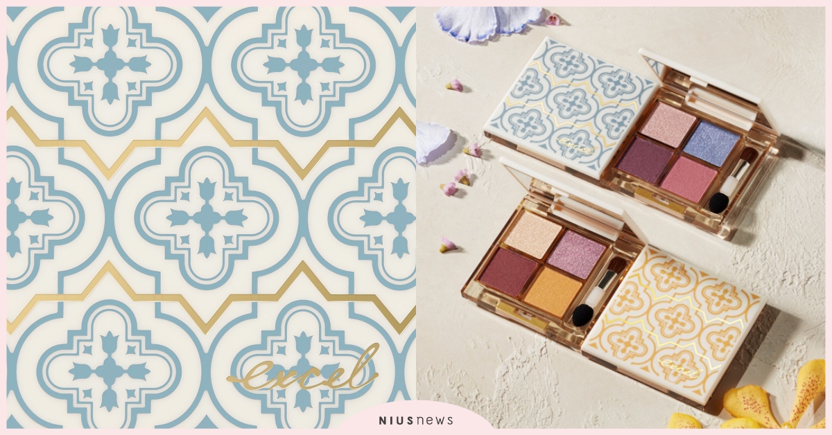 將春綻爛漫的色彩揮灑於雙眸，「藝采單色眼影」限定款花磚眼影盤，矚目登場！ 眼影、 花磚、 單色眼影、 春天彩妝、 眼影盤